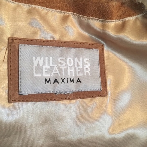 PENNY LANE STYLE VINTAGE VEST - WILSONS LEATHER L - Picture 4 of 4